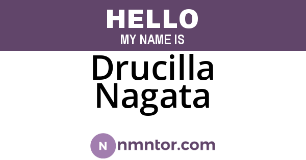 Drucilla Nagata