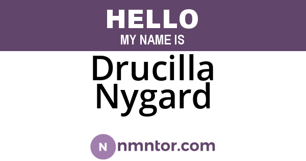 Drucilla Nygard