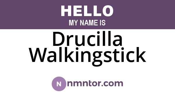 Drucilla Walkingstick