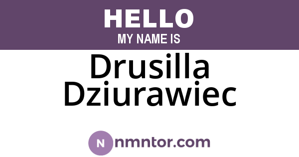 Drusilla Dziurawiec