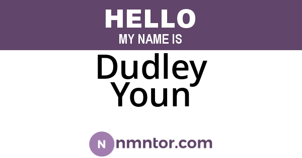 Dudley Youn