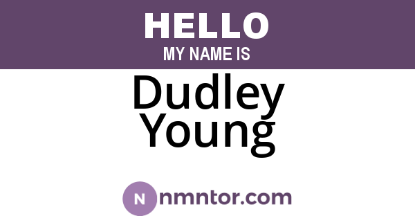 Dudley Young