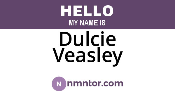 Dulcie Veasley