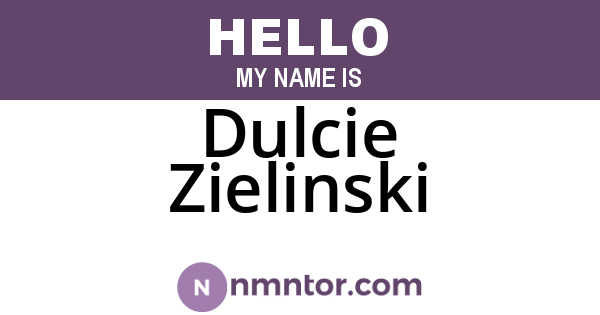 Dulcie Zielinski