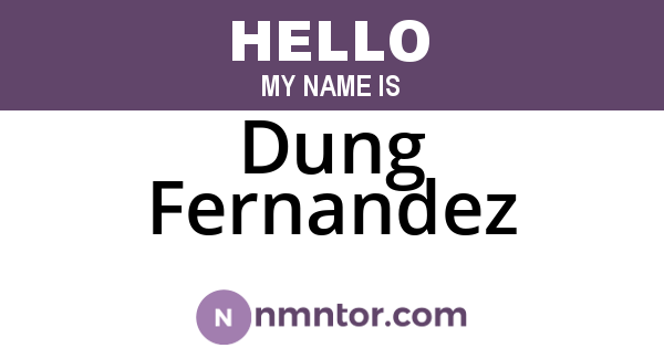 Dung Fernandez