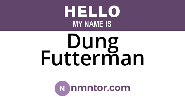 Dung Futterman