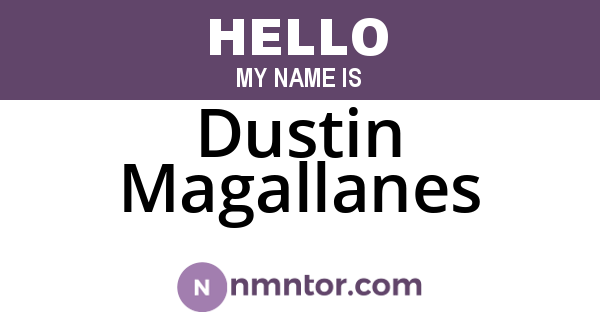 Dustin Magallanes
