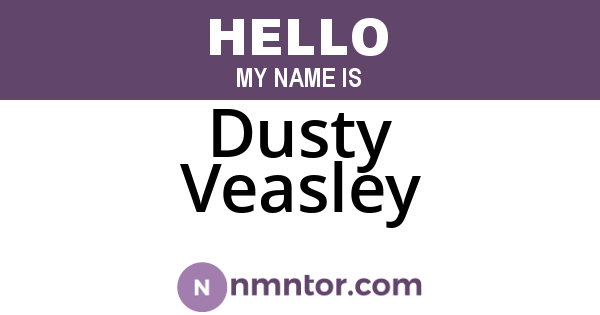 Dusty Veasley