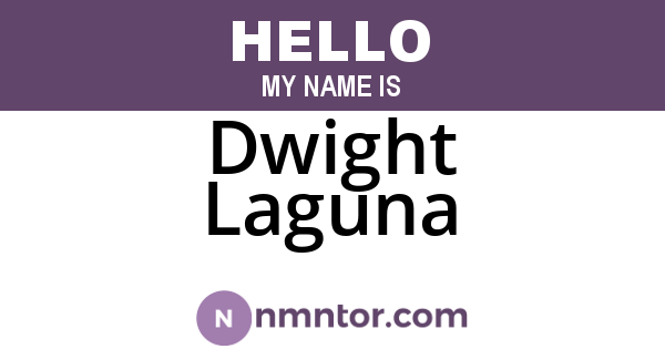 Dwight Laguna