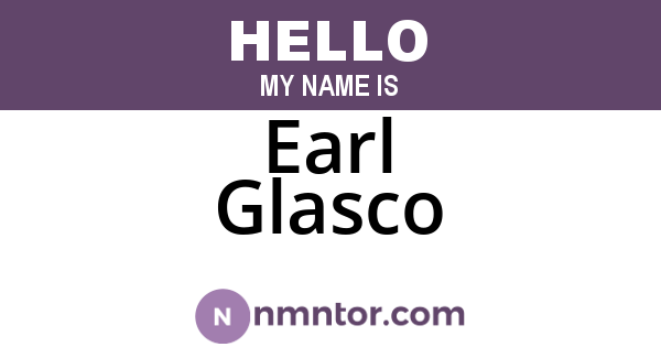 Earl Glasco