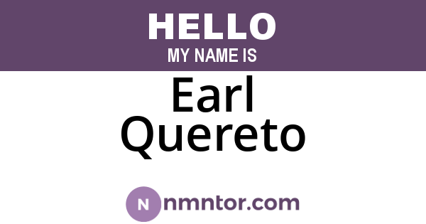 Earl Quereto