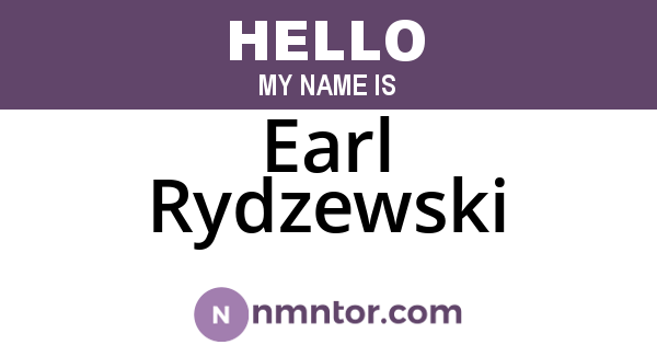 Earl Rydzewski