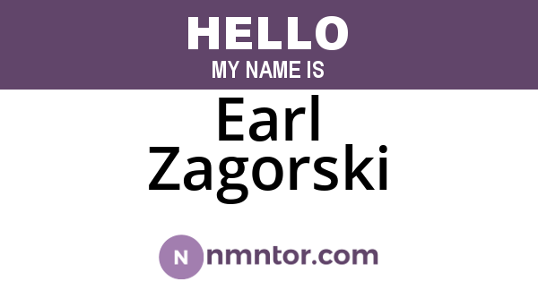 Earl Zagorski