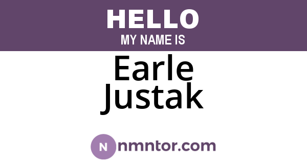 Earle Justak