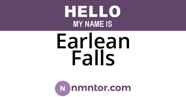 Earlean Falls