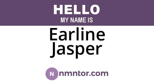 Earline Jasper