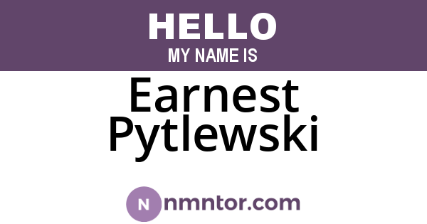 Earnest Pytlewski