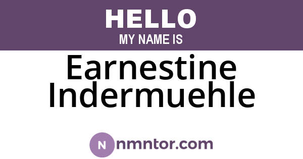Earnestine Indermuehle