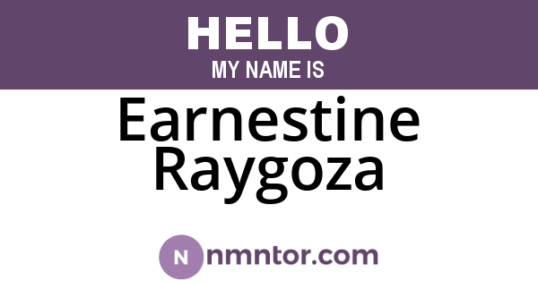 Earnestine Raygoza
