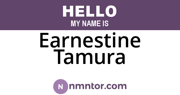 Earnestine Tamura