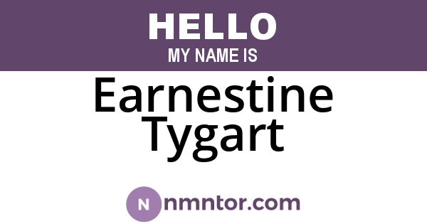 Earnestine Tygart