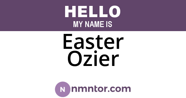 Easter Ozier