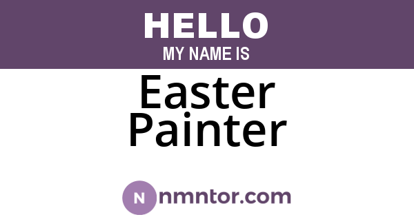Easter Painter