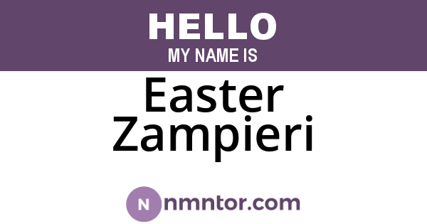 Easter Zampieri