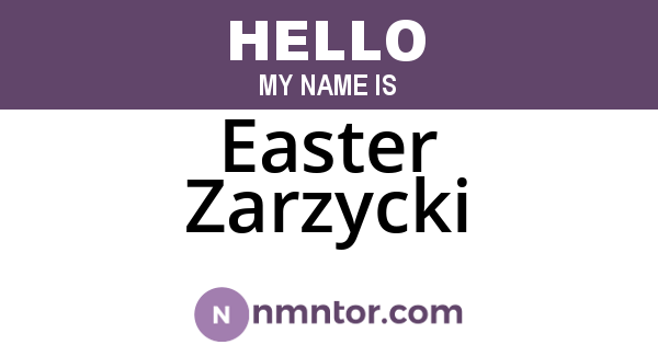 Easter Zarzycki