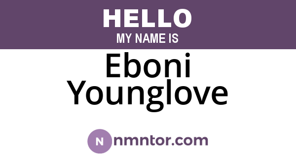 Eboni Younglove