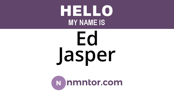 Ed Jasper