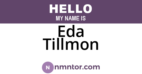 Eda Tillmon