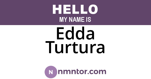 Edda Turtura