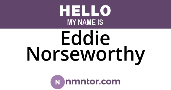 Eddie Norseworthy