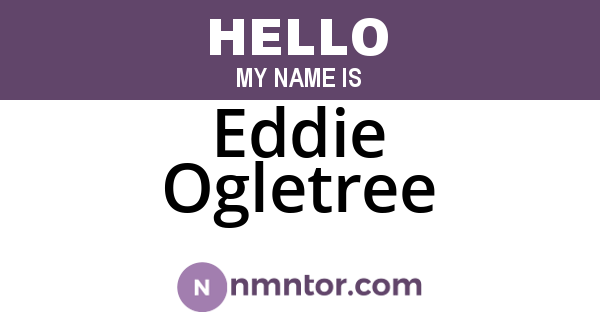 Eddie Ogletree