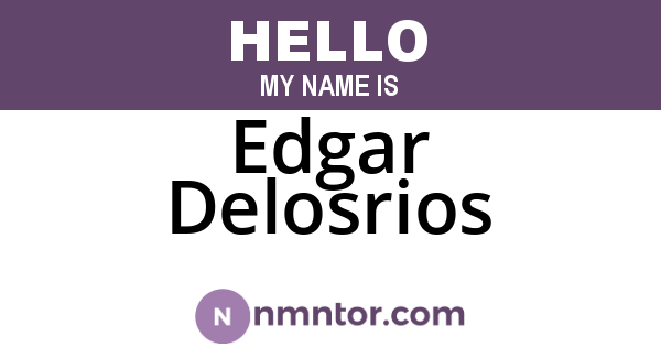 Edgar Delosrios
