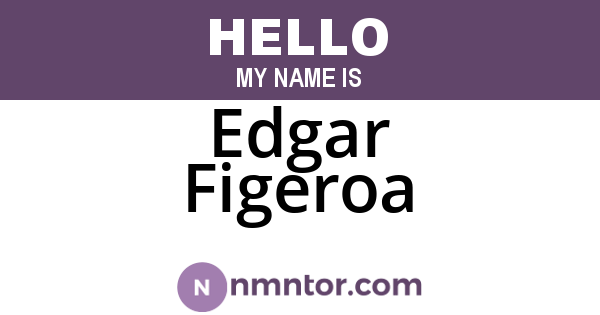 Edgar Figeroa