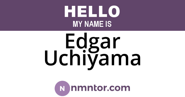 Edgar Uchiyama