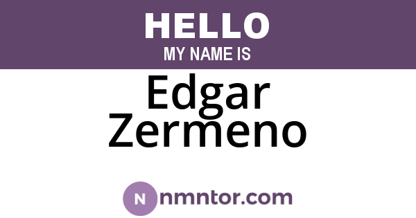 Edgar Zermeno