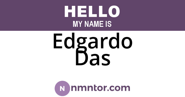 Edgardo Das