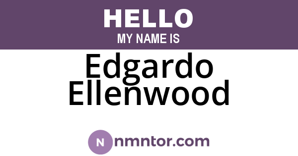 Edgardo Ellenwood