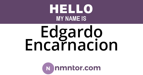 Edgardo Encarnacion