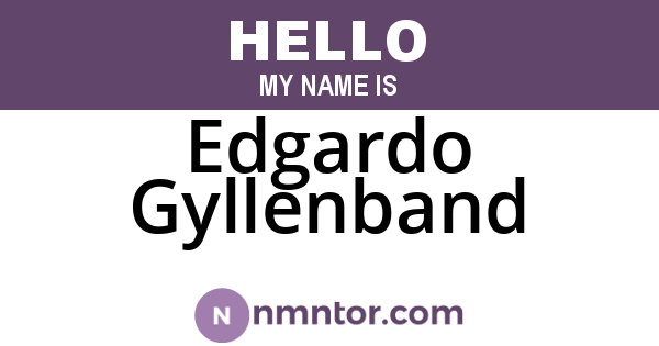 Edgardo Gyllenband