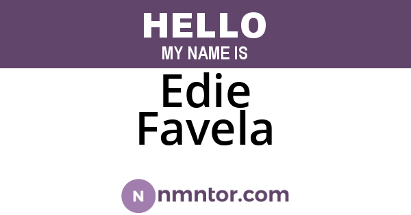 Edie Favela