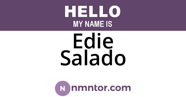 Edie Salado