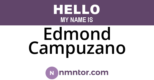 Edmond Campuzano