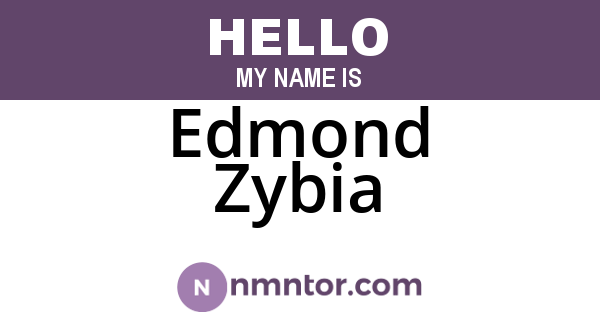 Edmond Zybia