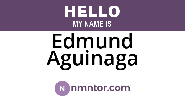Edmund Aguinaga