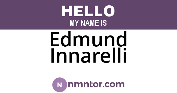 Edmund Innarelli