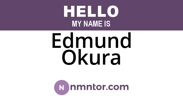 Edmund Okura